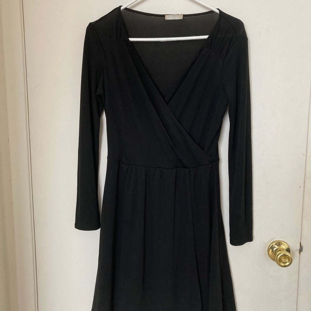 Black dress M tulip skirt